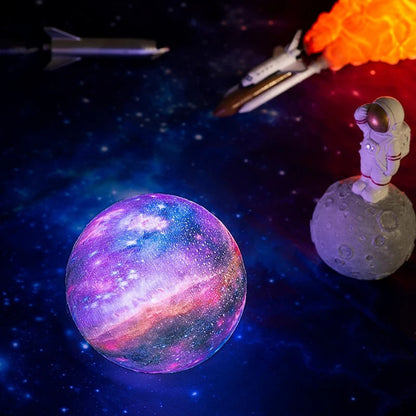 LED USB Moon Galaxy Lamp